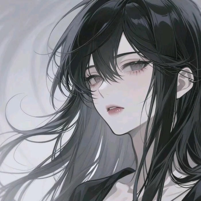 Anime girl lạnh lùng cá tính phong thái mạnh mẽ