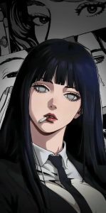 Anime girl lạnh lùng cá tính style dark