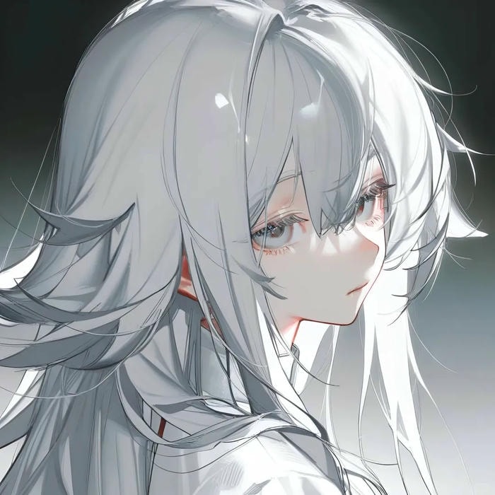 Hình anime girl lạnh lùng cá tính dễ thương