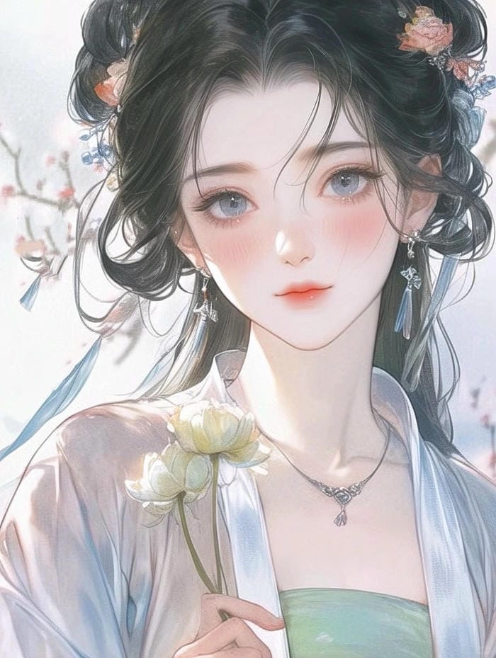 Hình đẹp ảnh anime nữ cổ trang