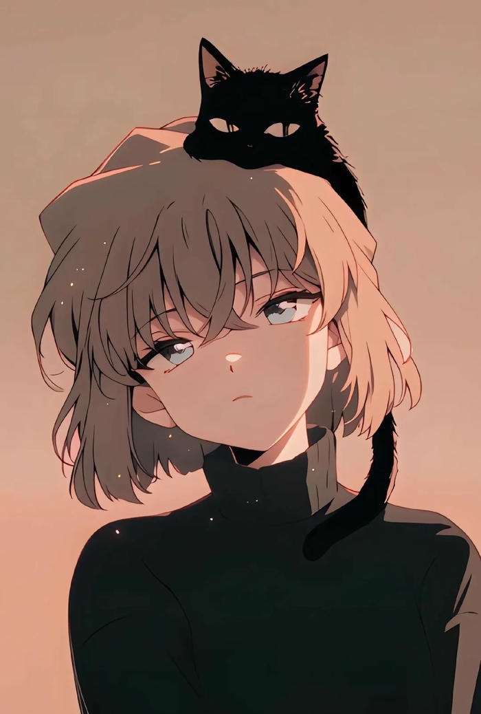 Hình đẹp anime girl lạnh lùng cá tính