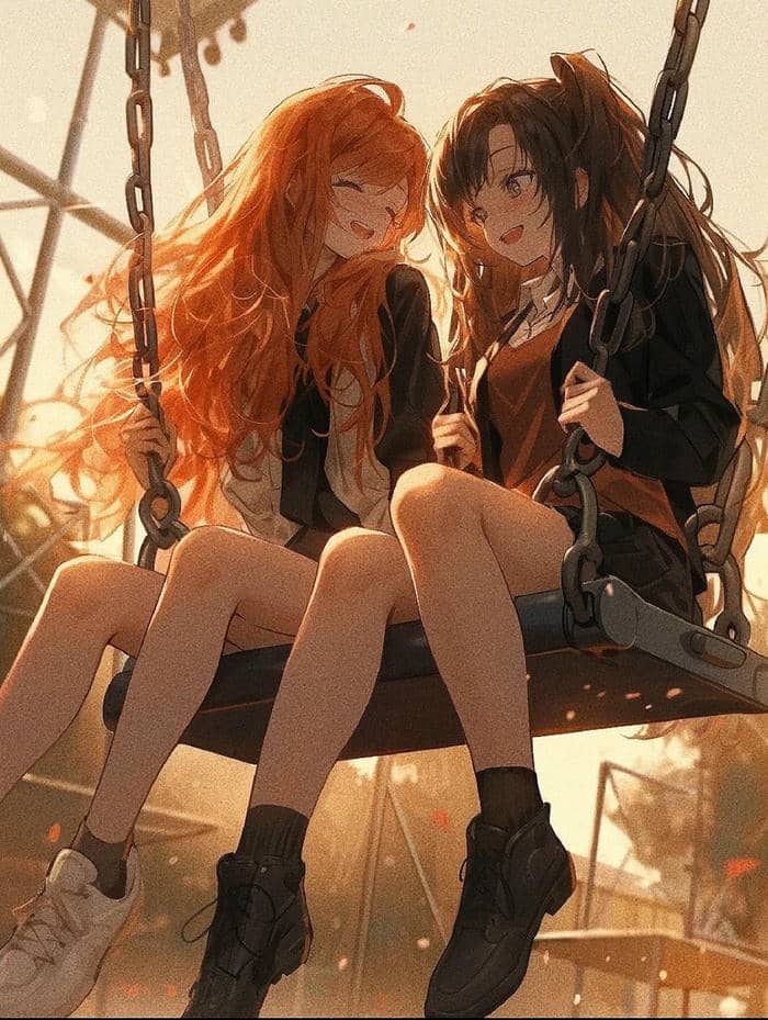 ảnh anime bạn thân ngầu