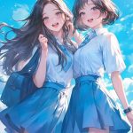 ảnh anime bạn thân ôm nhau