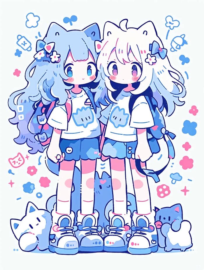 ảnh anime best friend