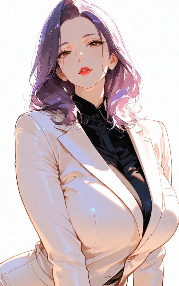 ảnh anime cô giáo 3 vòng căng đét