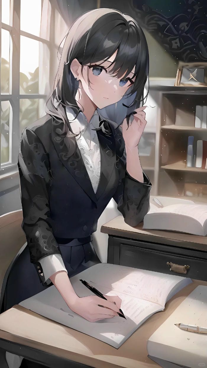 ảnh anime cô giáo quyến rũ