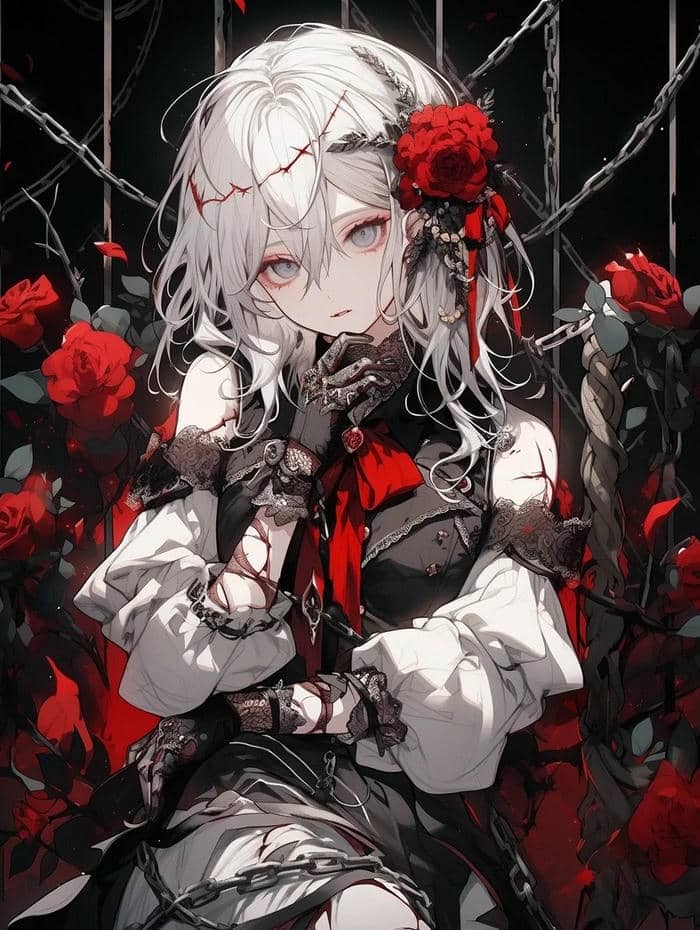 ảnh anime công chúa cá tính