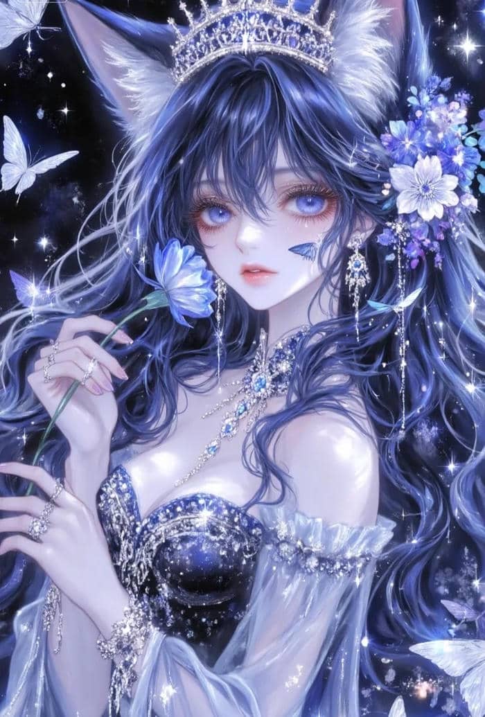 ảnh anime công chúa lạnh lùng