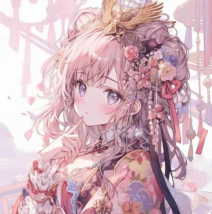 ảnh anime công chúa ngầu đẹp