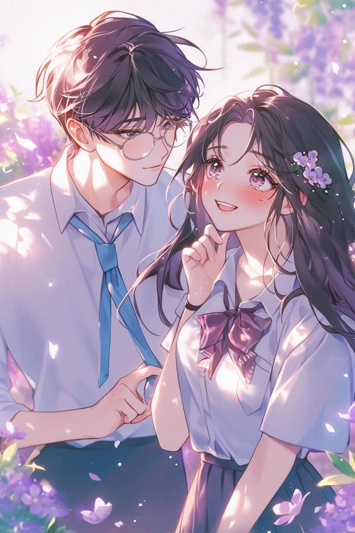 ảnh anime hai người bạn