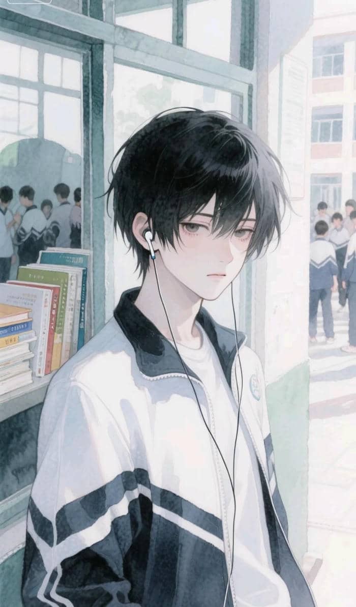 ảnh anime học sinh lạnh lùng