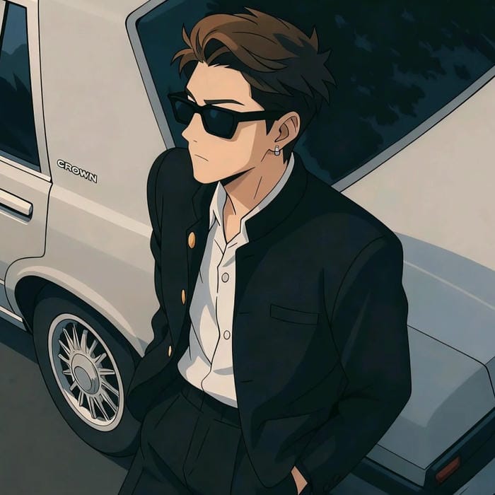 ảnh anime nam thanh lịch