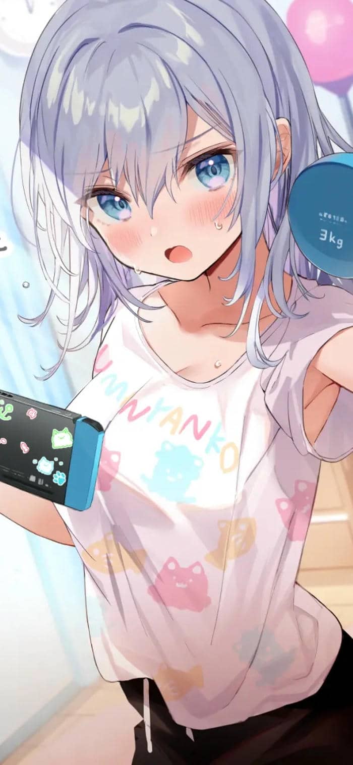 ảnh anime nữ buồn lặng