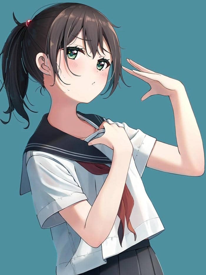 ảnh anime nữ đồng phục