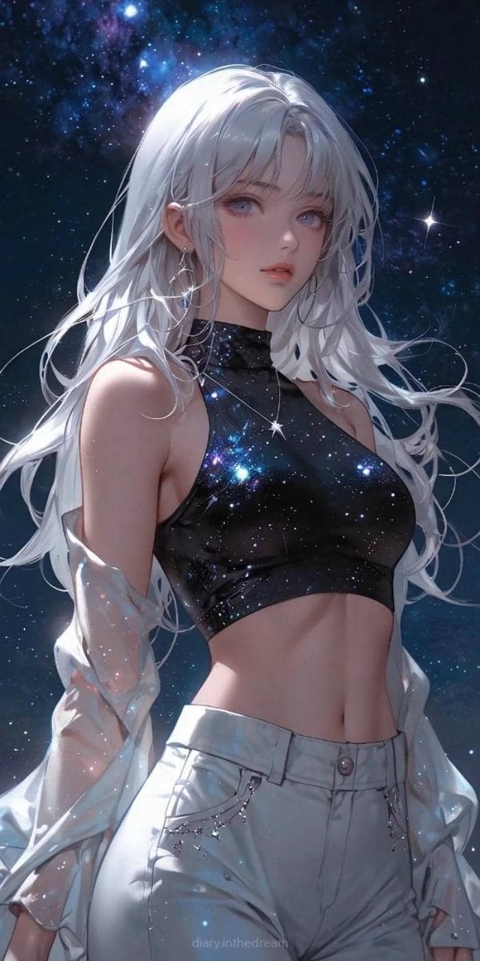 ảnh anime nữ ngầu