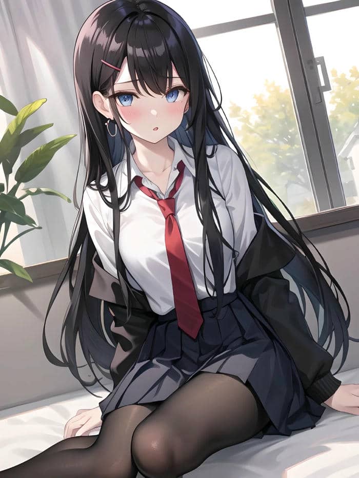 ảnh anime nữ sinh chị đại