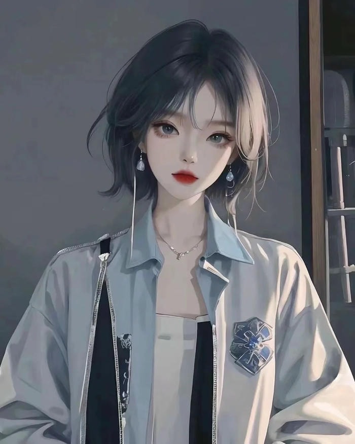 ảnh anime nữ tóc ngắn chất lượng cao