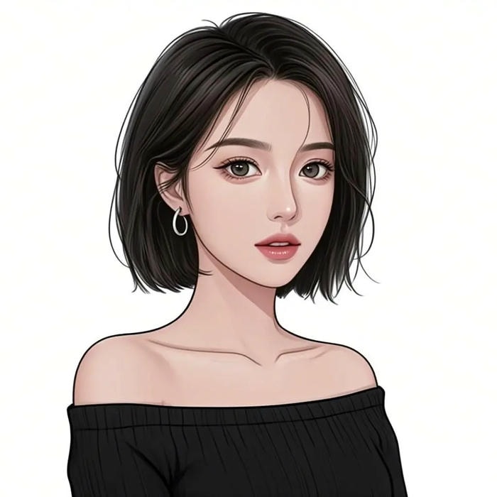 ảnh anime nữ tóc ngắn đẹp lung linh