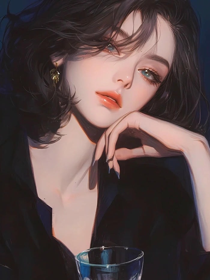 ảnh anime nữ tóc ngắn kawaii