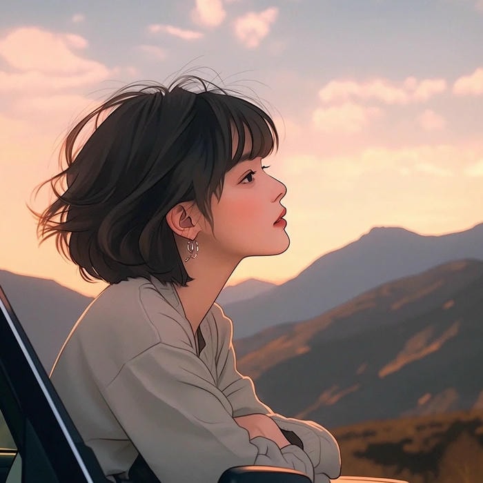 ảnh anime nữ tóc ngắn lạnh lùng