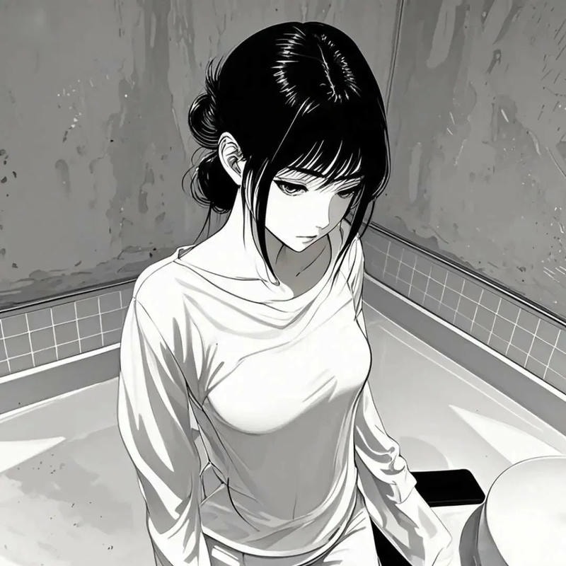 ảnh avatar buồn nữ anime không gian tĩnh