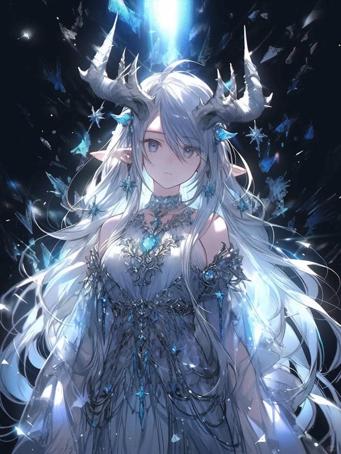 ảnh công chúa anime thần thái