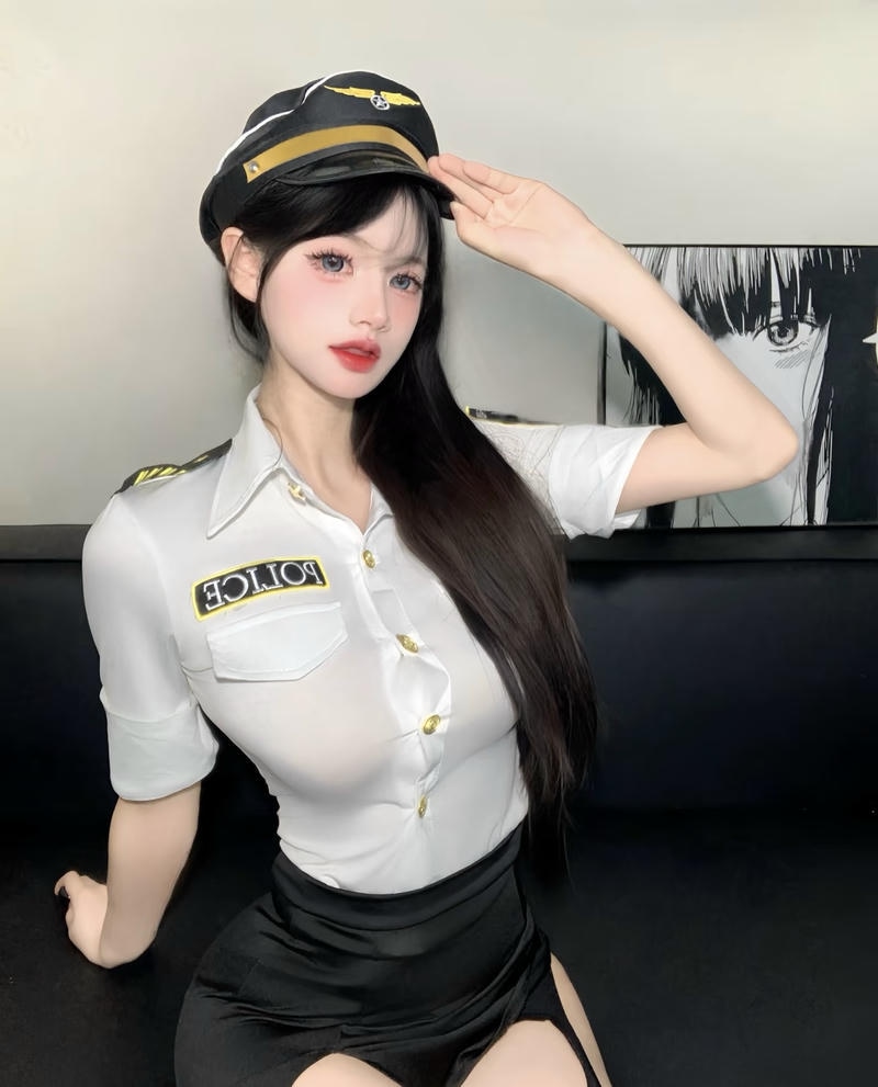 ảnh cosplay anime nữ pose dáng cuốn hút