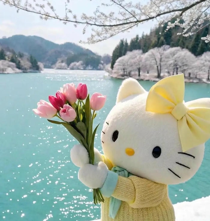 ảnh đại diện phù hợp avatar hello kitty cute