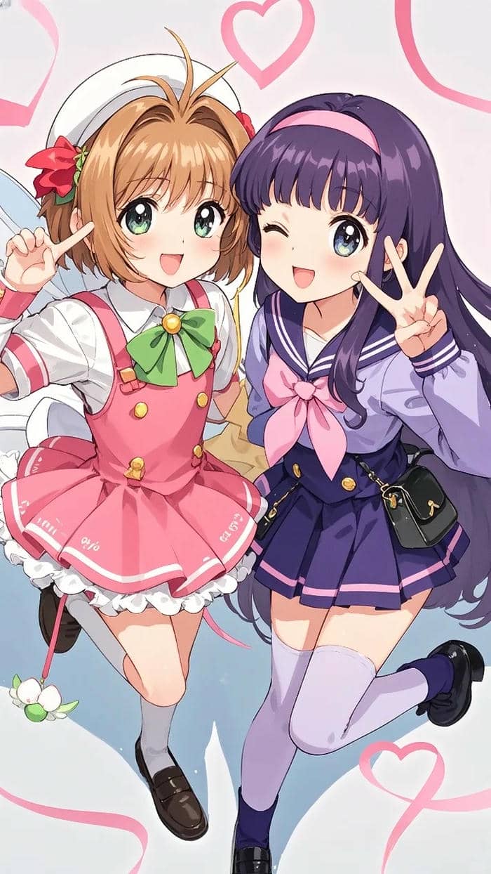 ảnh đôi bạn thân anime đẹp