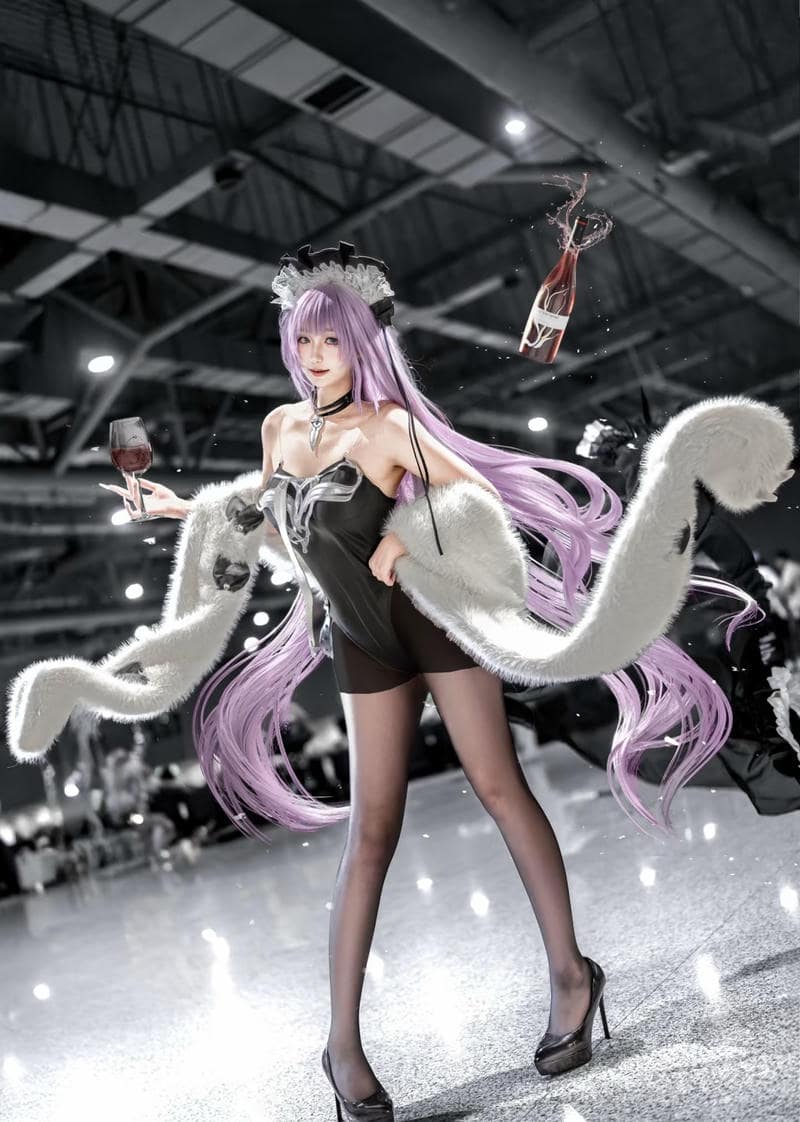 ảnh ghi lại khoảnh khắc gái xinh cosplay