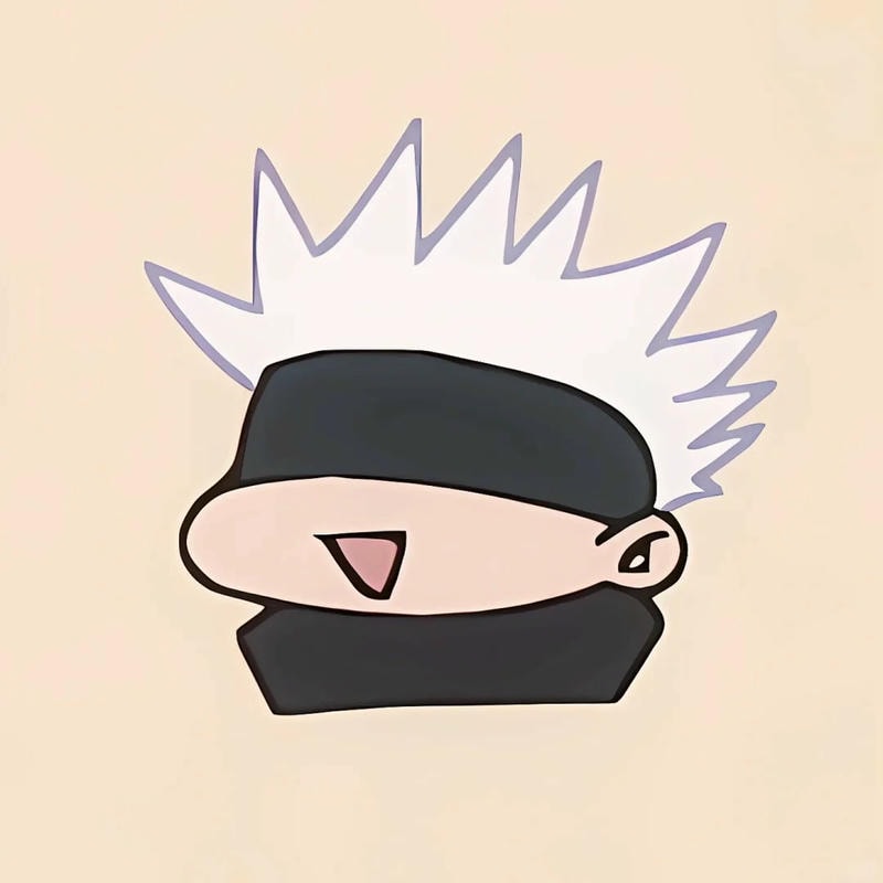 ánh nhìn sắc bén của avatar gojo