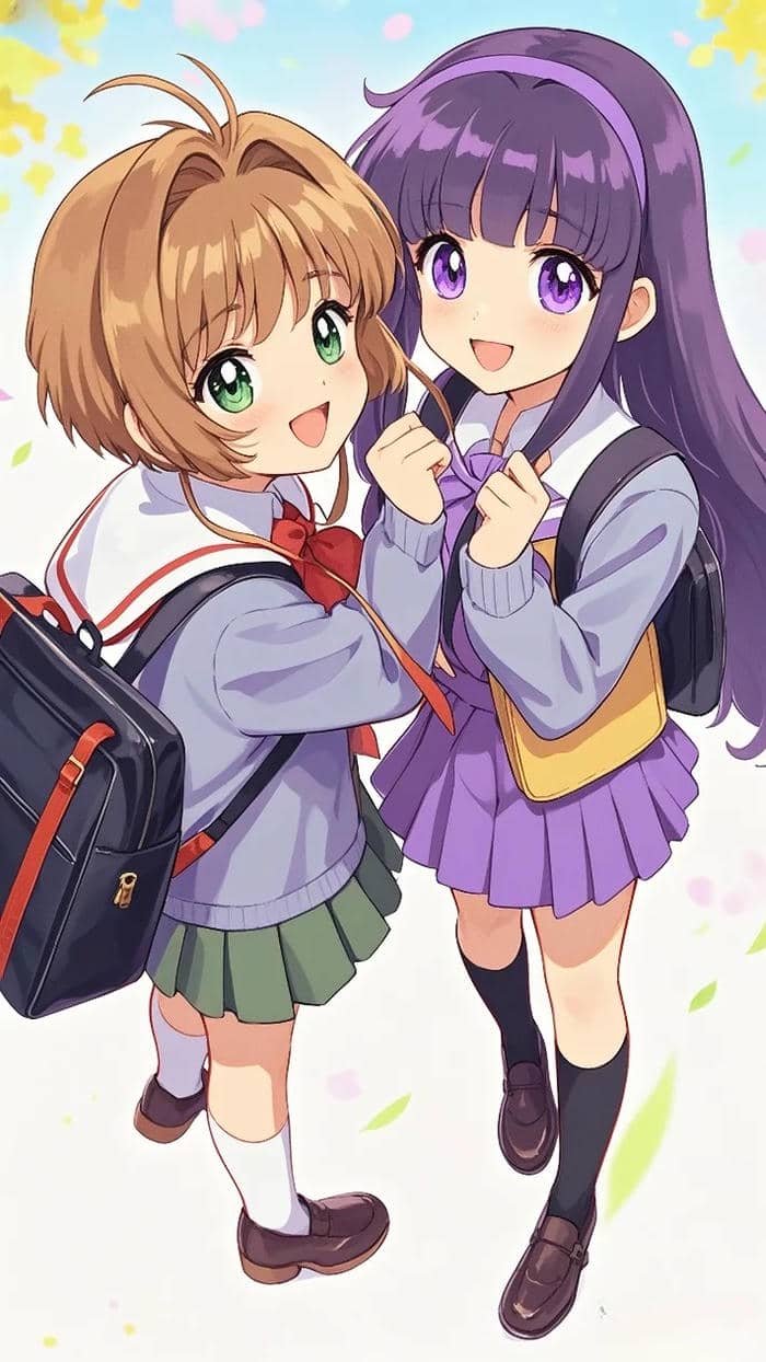 anime bạn thân mặt cool