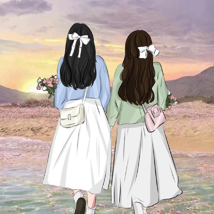 anime bạn thân style đẹp