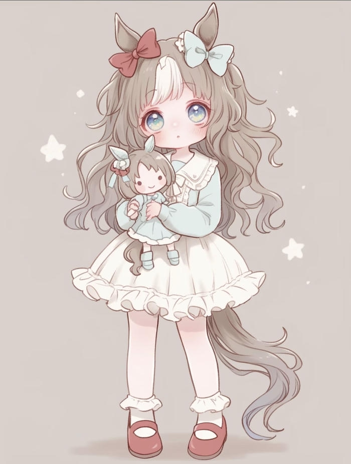 anime chibi mùa đông