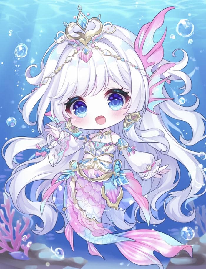 anime chibi nữ hoạt bát