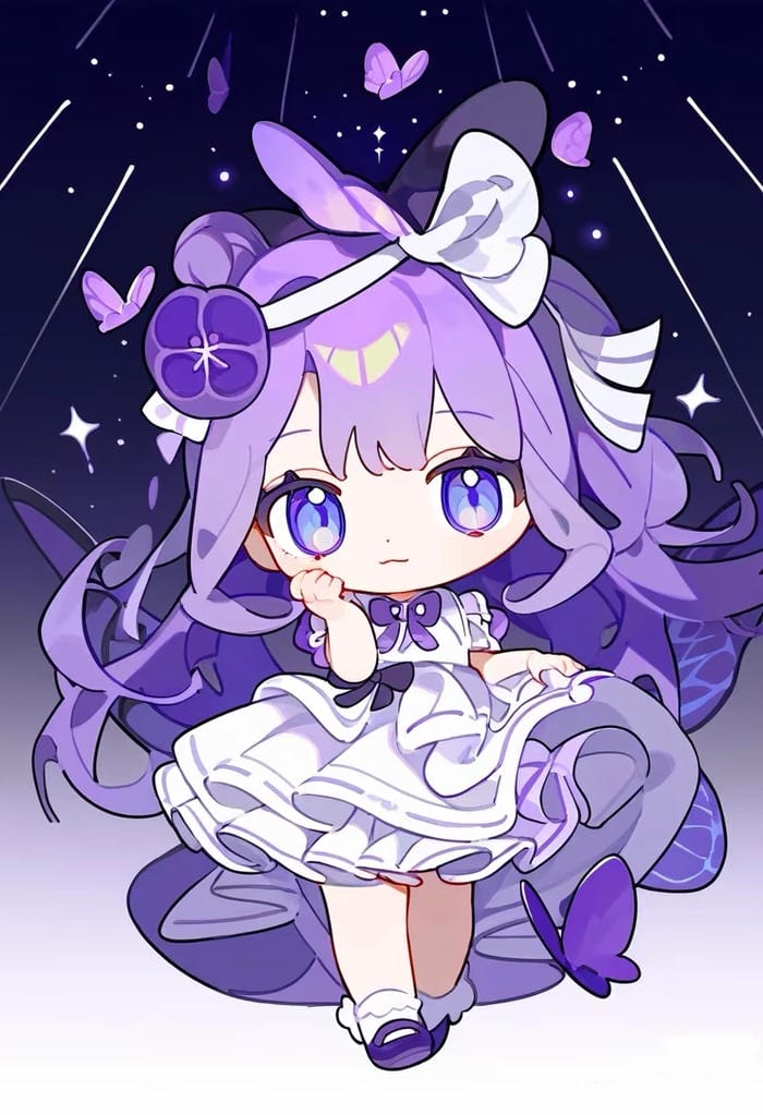 anime chibi pastel dễ thương