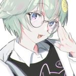 anime đeo kính cute