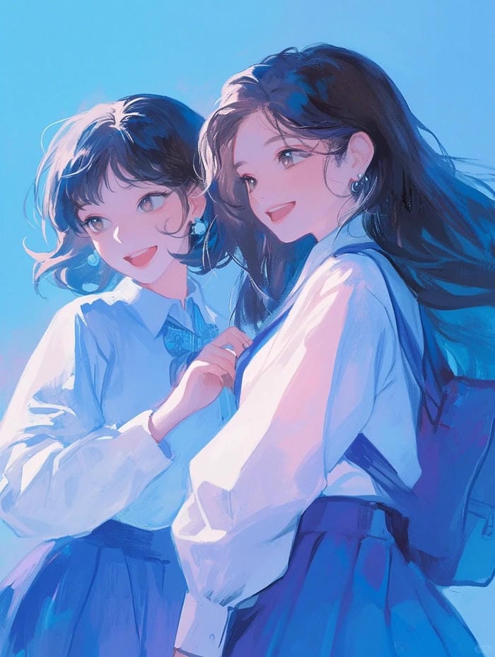 anime đôi bạn thân nữ