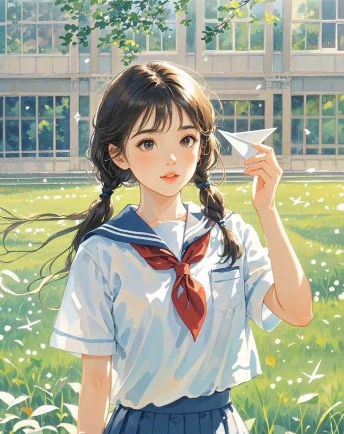 anime học sinh nhữ đẹp