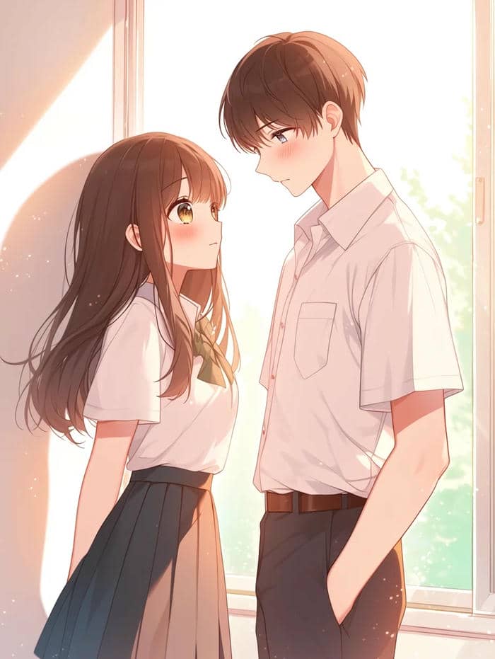 anime học sinh tình bạn