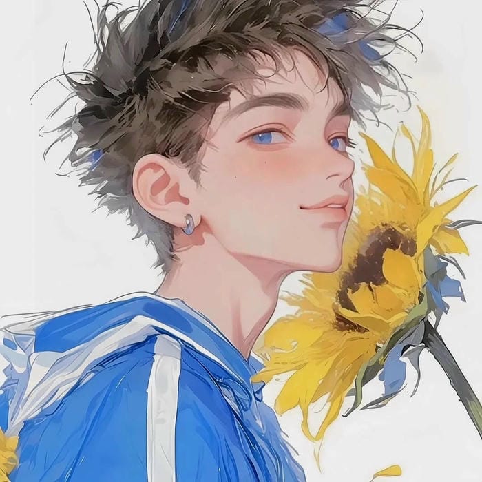 anime nam tóc layer