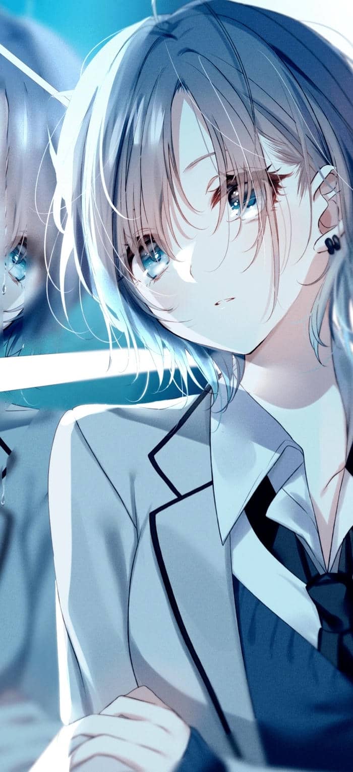 anime nữ buồn aesthetic