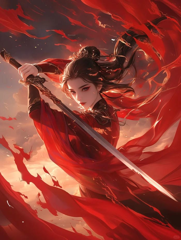 anime nữ chiến binh đẹp