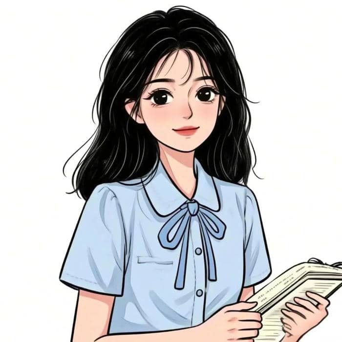 anime nữ học sinh đáng yêu