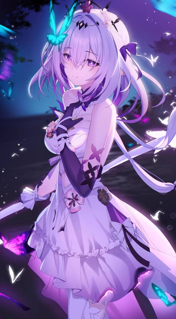 anime nữ tâm trạng chill