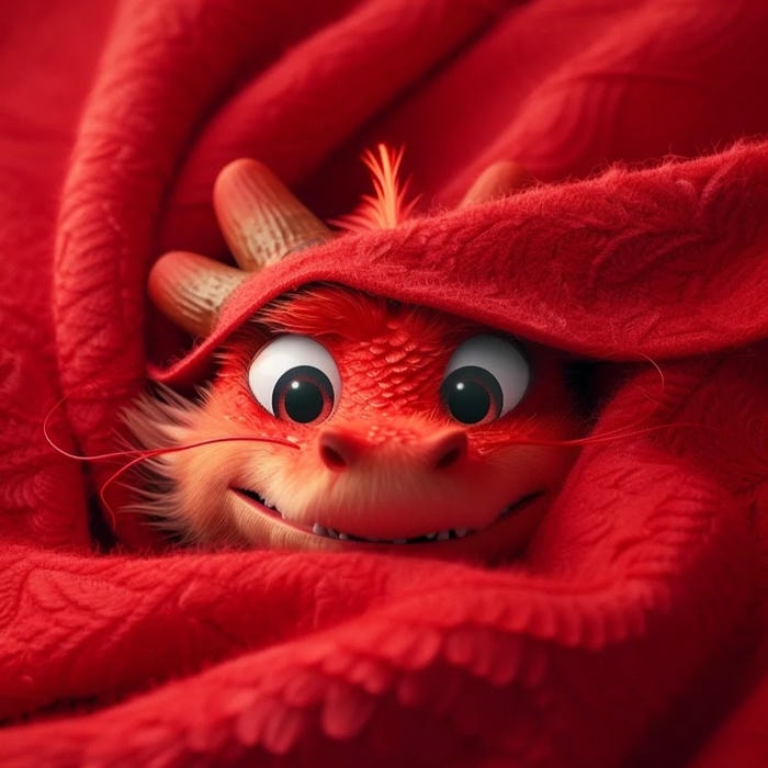 avatar 3d thể hiện chú rồng cá tính rõ