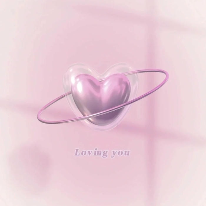 avatar 3d trái tim tình yêu tình cảm