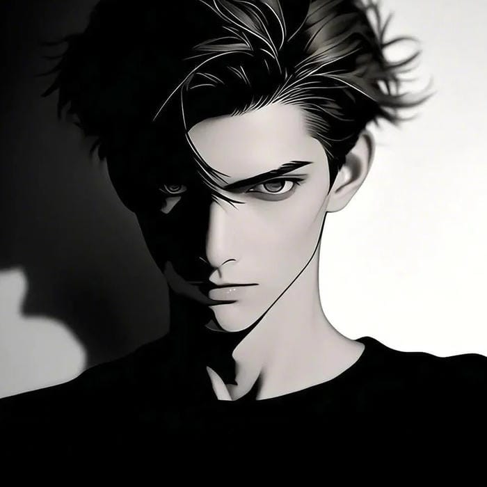 avatar anime nam bí ẩn