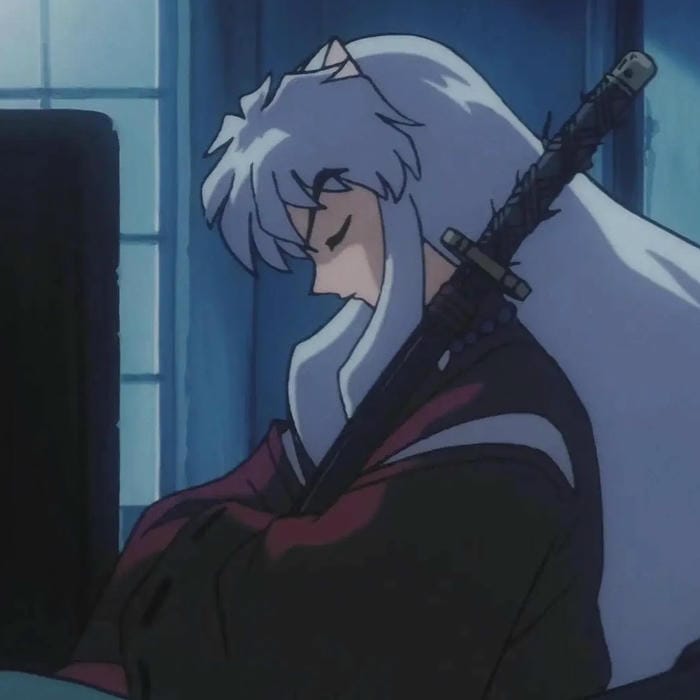 avatar anime nam tóc trắng