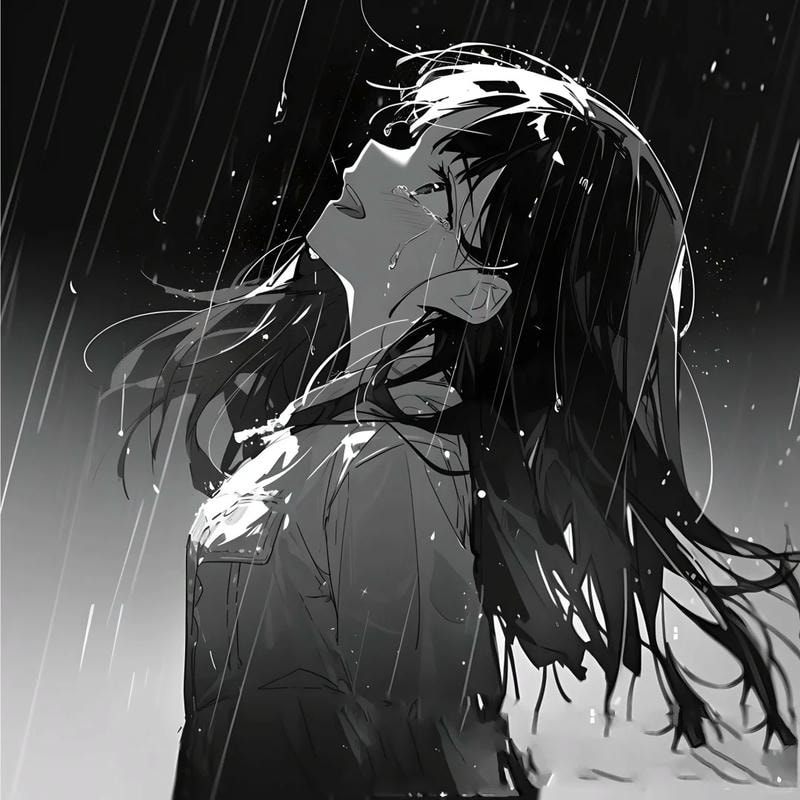 avatar buồn nữ anime hợp ảnh đại diện